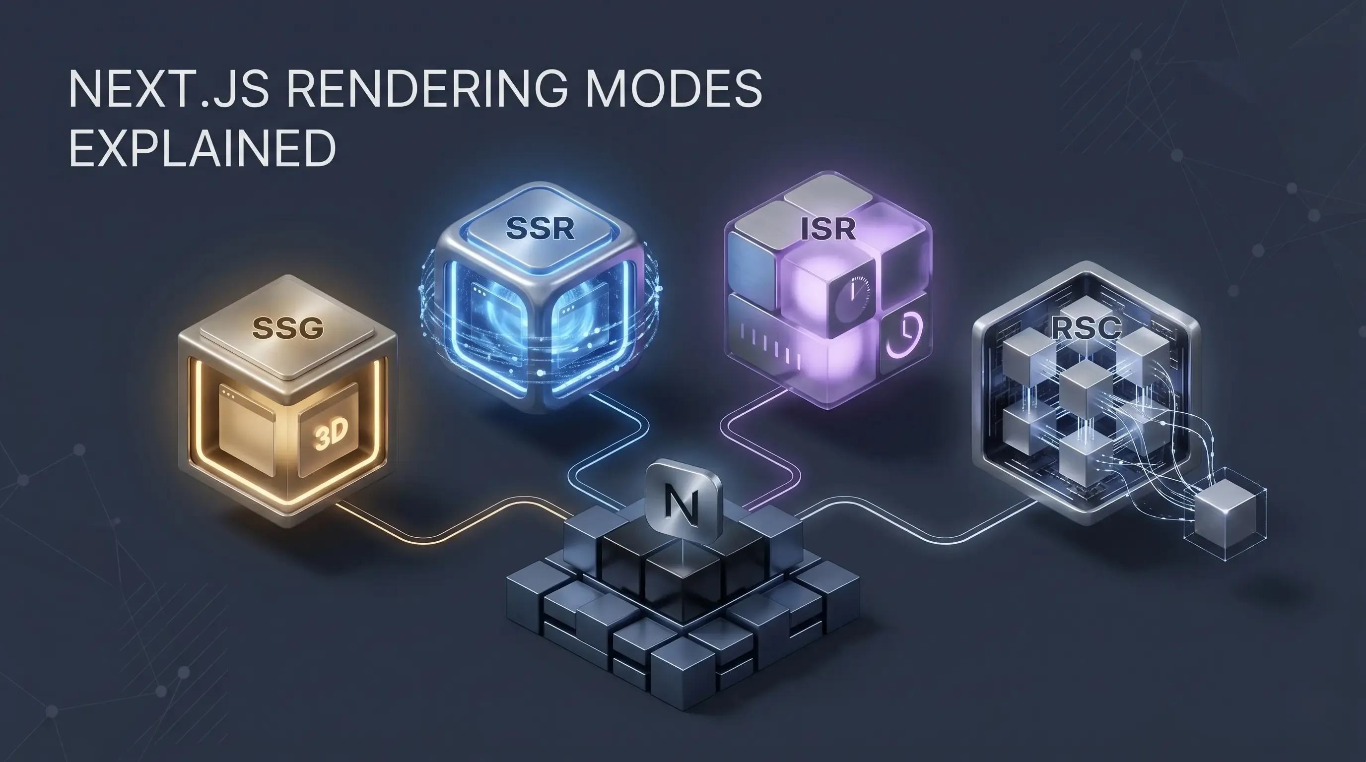 SSG, SSR, ISR, RSC: Next.js Rendering Modes Explained for Non-Developers